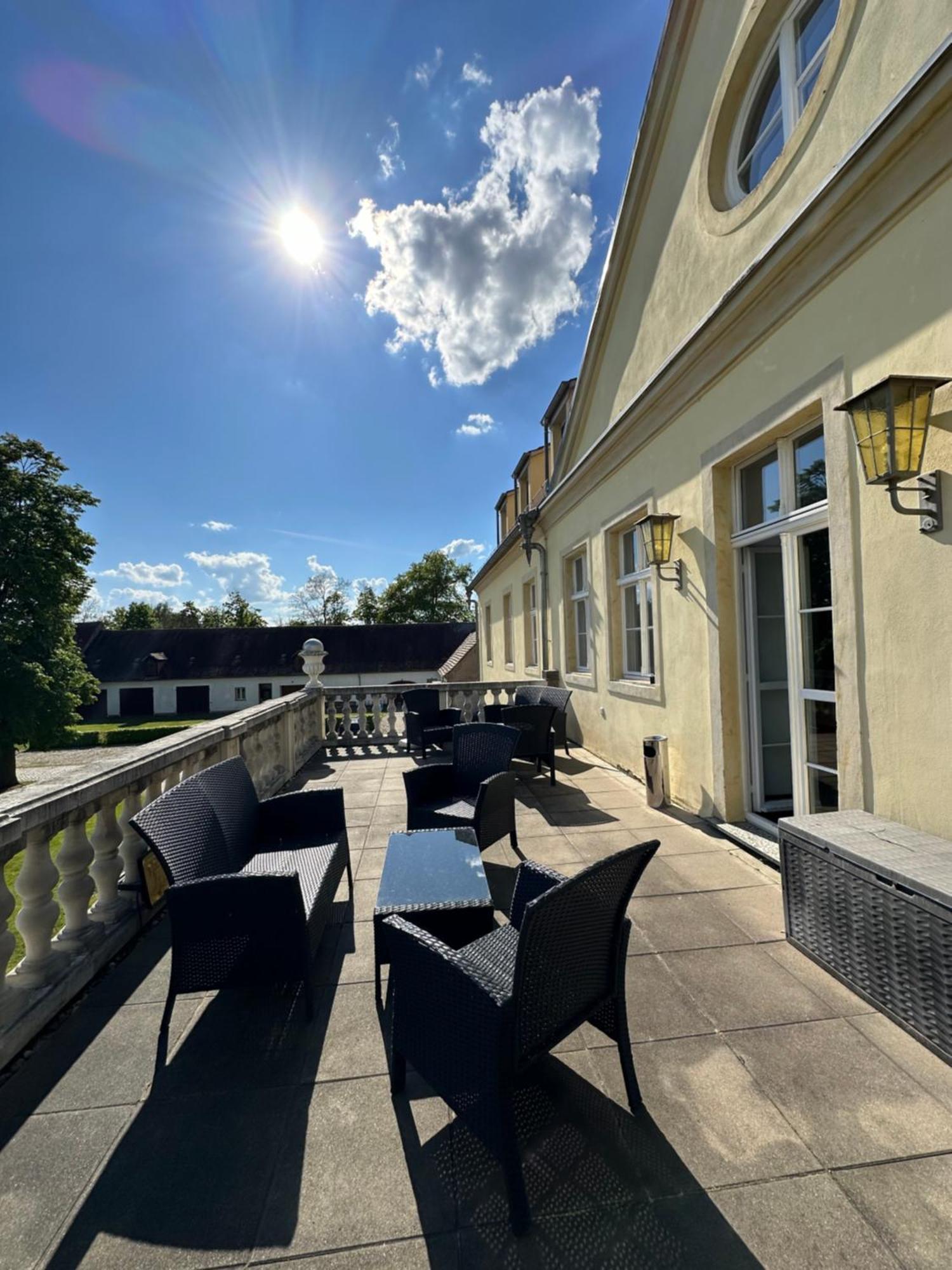 Hotel Garni Schloss Grochwitz Herzberg (Elster) Exterior foto